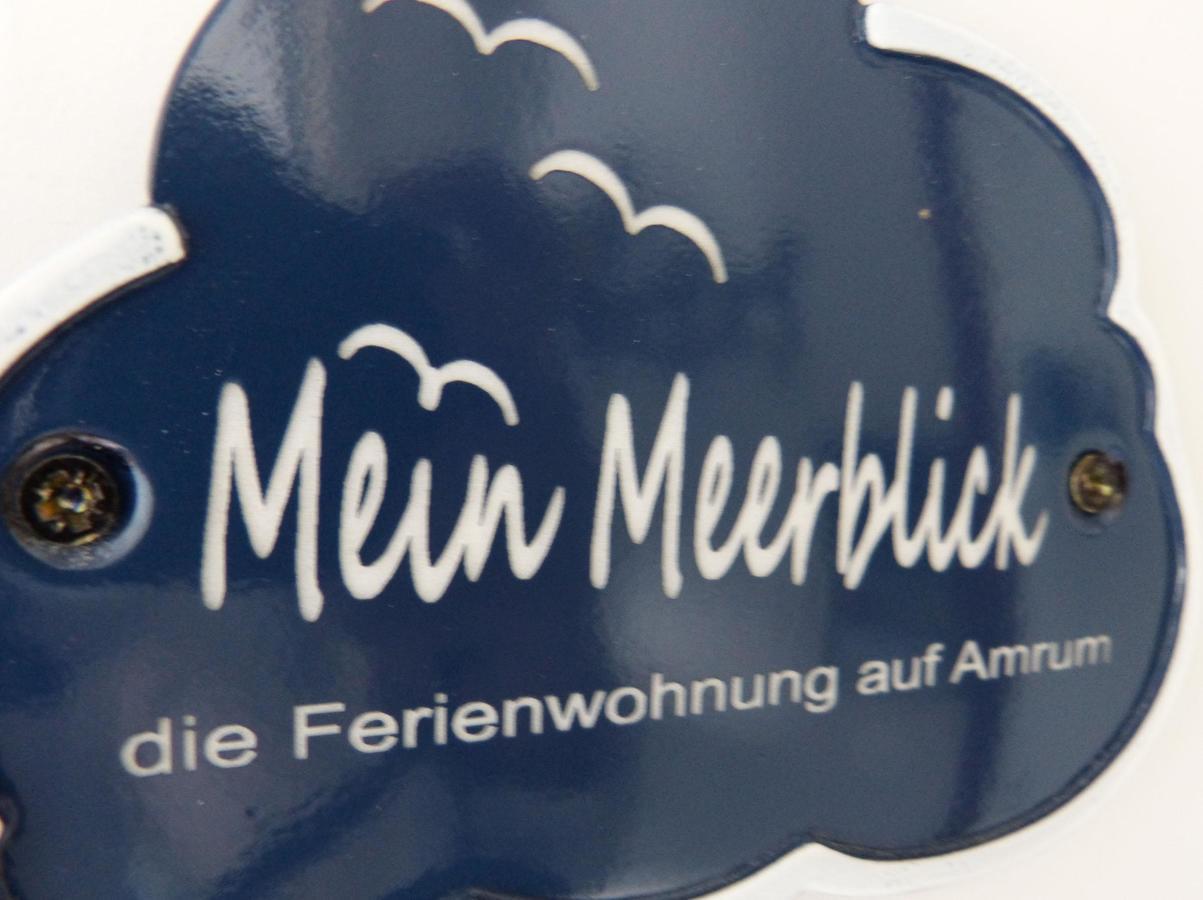 Ferienwohnung *Mein Meerblick* Wittdün Buitenkant foto